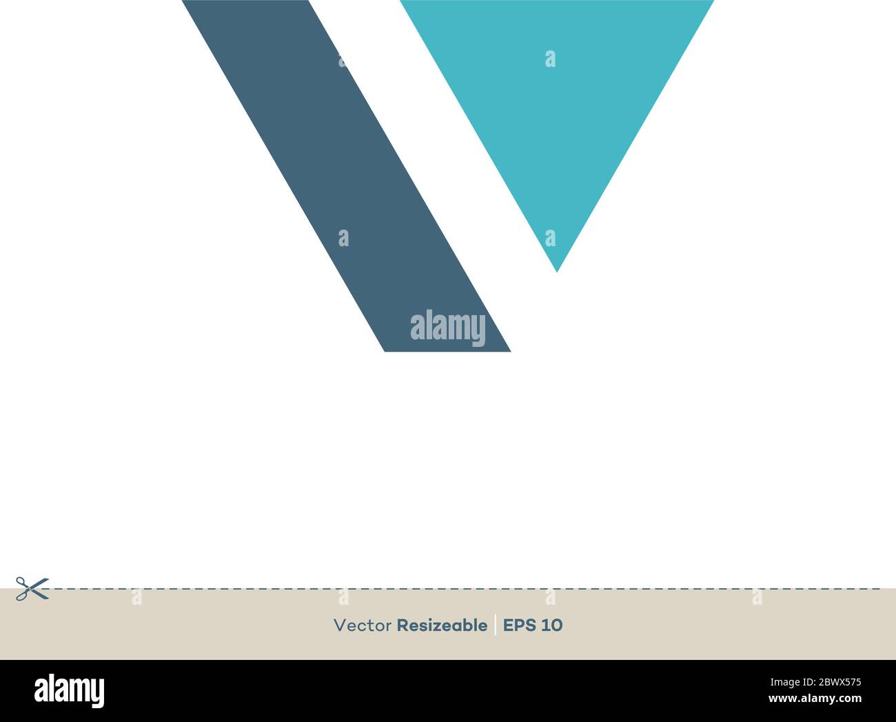 Letter V Logo Template Illustration Design. Vector EPS 10. Stock Vector