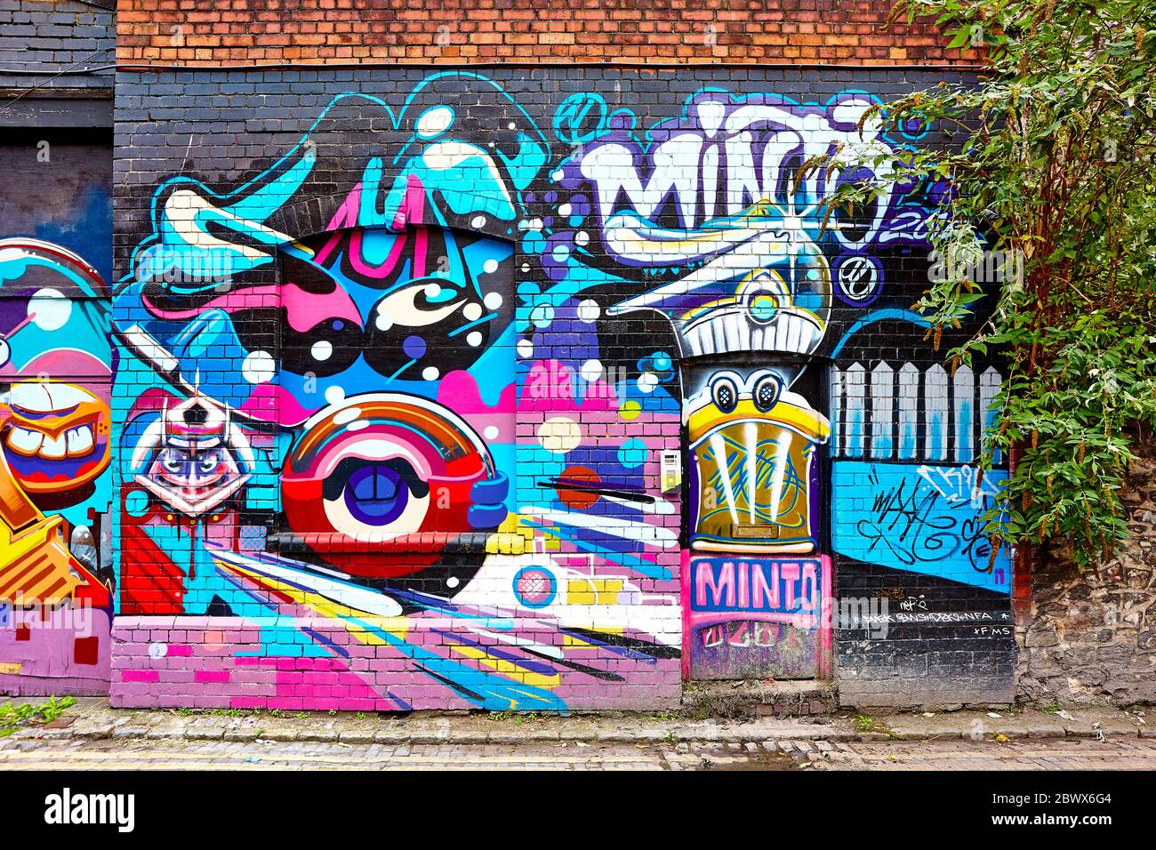 Stokes Croft Wall Murals in Bristol, UK, England Stock Photo - Alamy