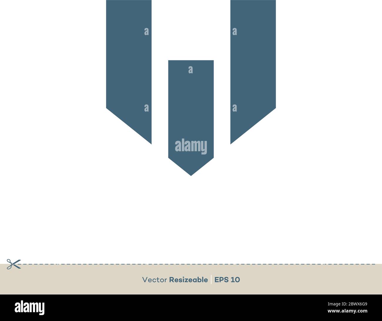 Letter W Logo Template Illustration Design. Vector EPS 10 Stock Vector ...