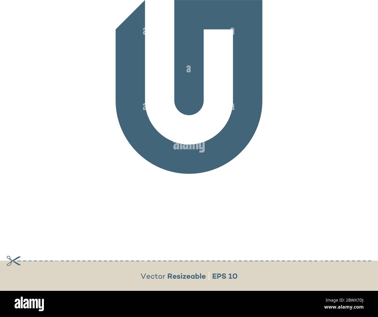 Letter U Logo Template Illustration Design. Vector EPS 10 Stock Vector ...