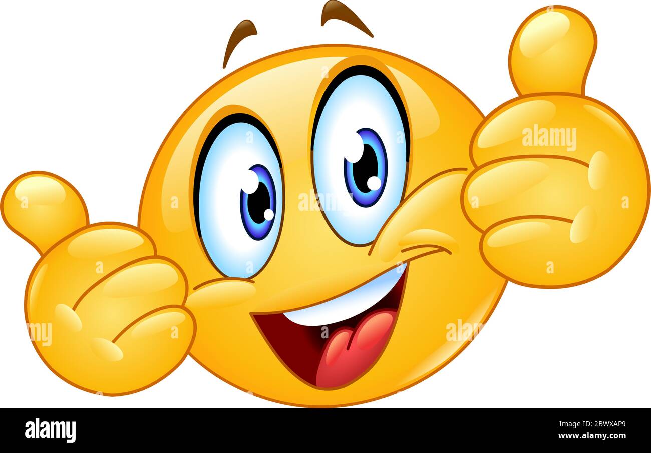 happy emoji thumbs up meme