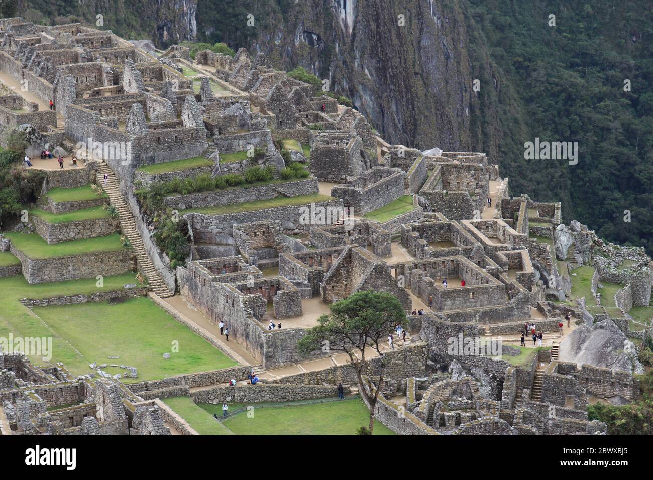 A top down view of the Prisoner's Area, the Industrial Zone and the