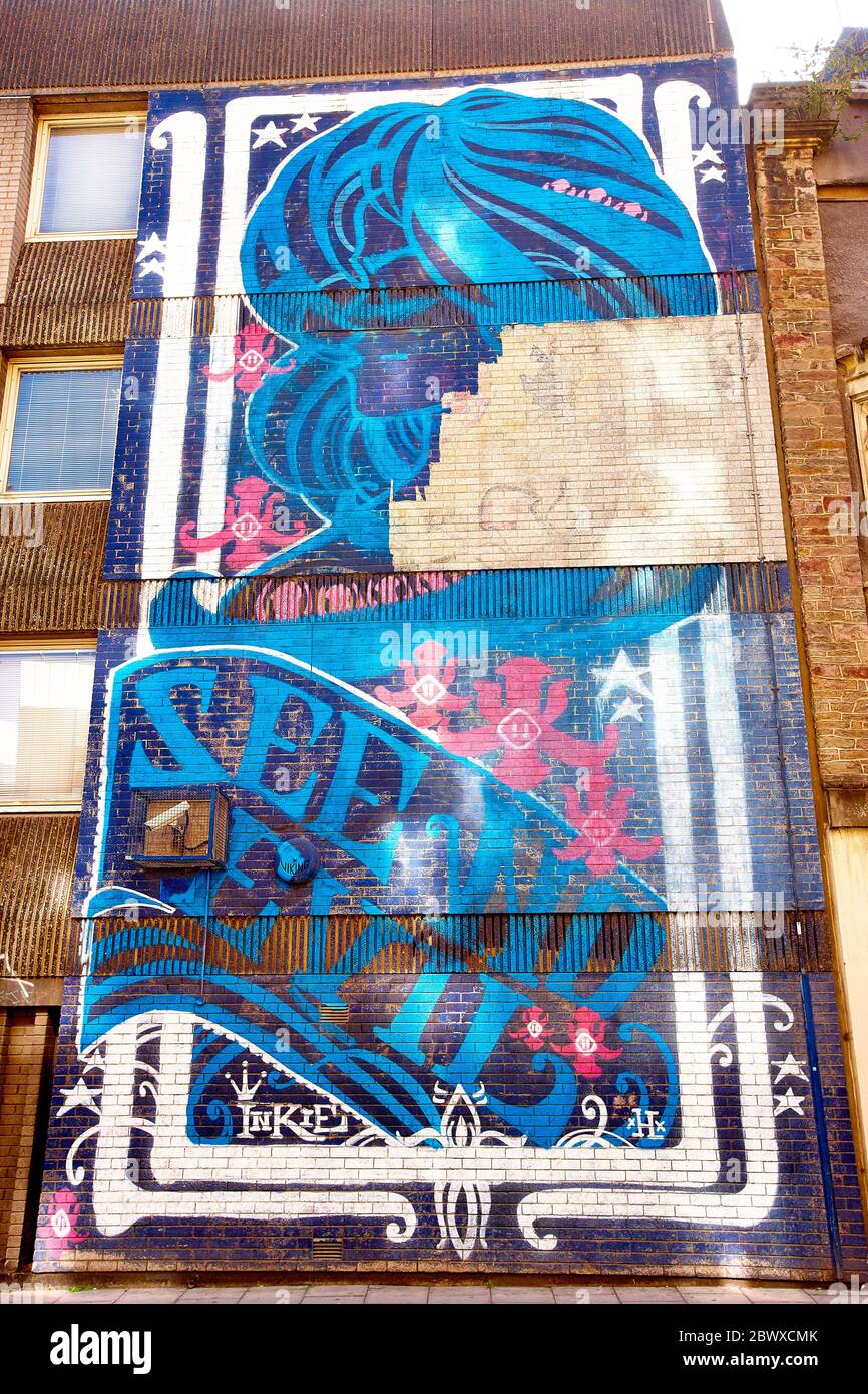 Street Art in Bristol, UK, England Stock Photo - Alamy