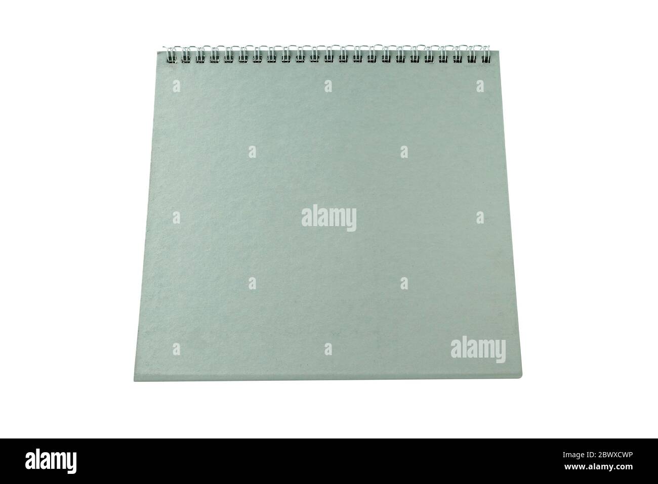 Grey Blank Desk Calendar Isolated on White Background Stock Photo - Alamy