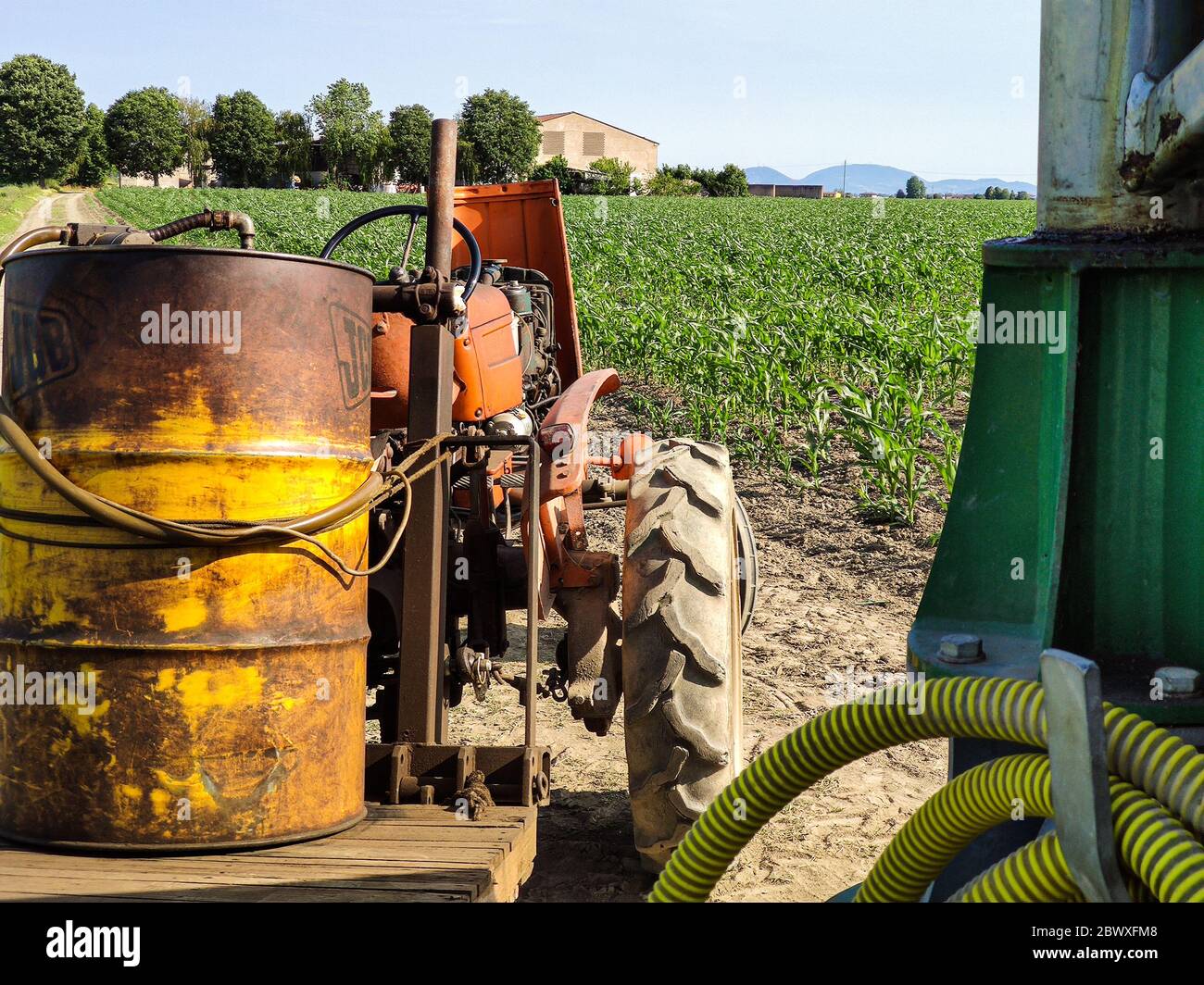Diesel in agriculture 4 Stock Photo - Alamy