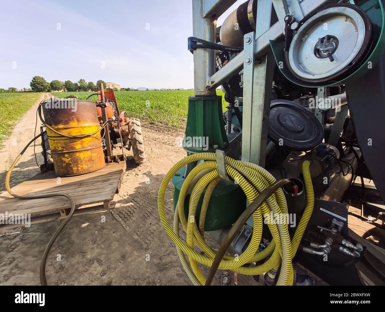 Diesel in agriculture 7 Stock Photo - Alamy