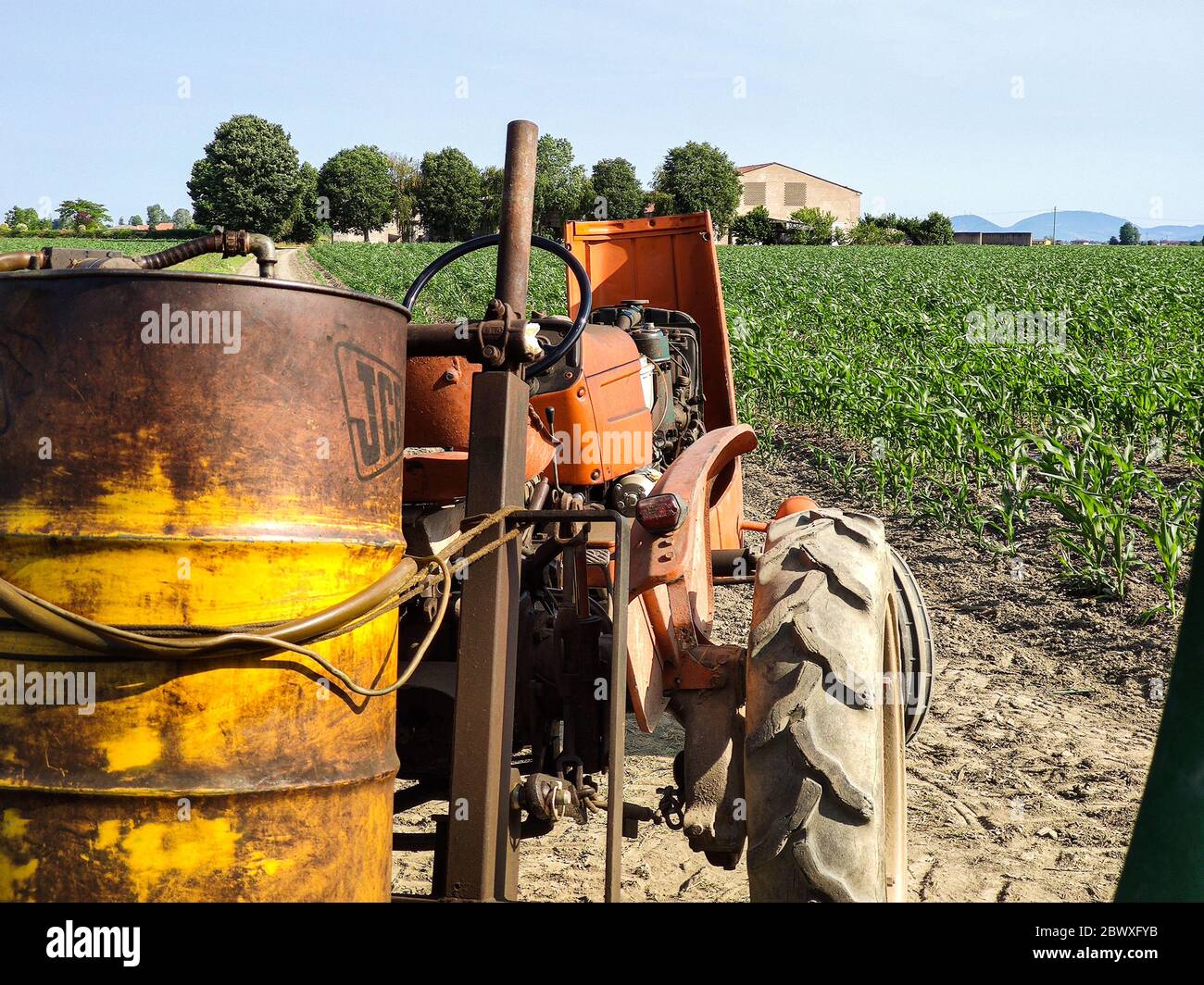 Diesel in agriculture 3 Stock Photo - Alamy