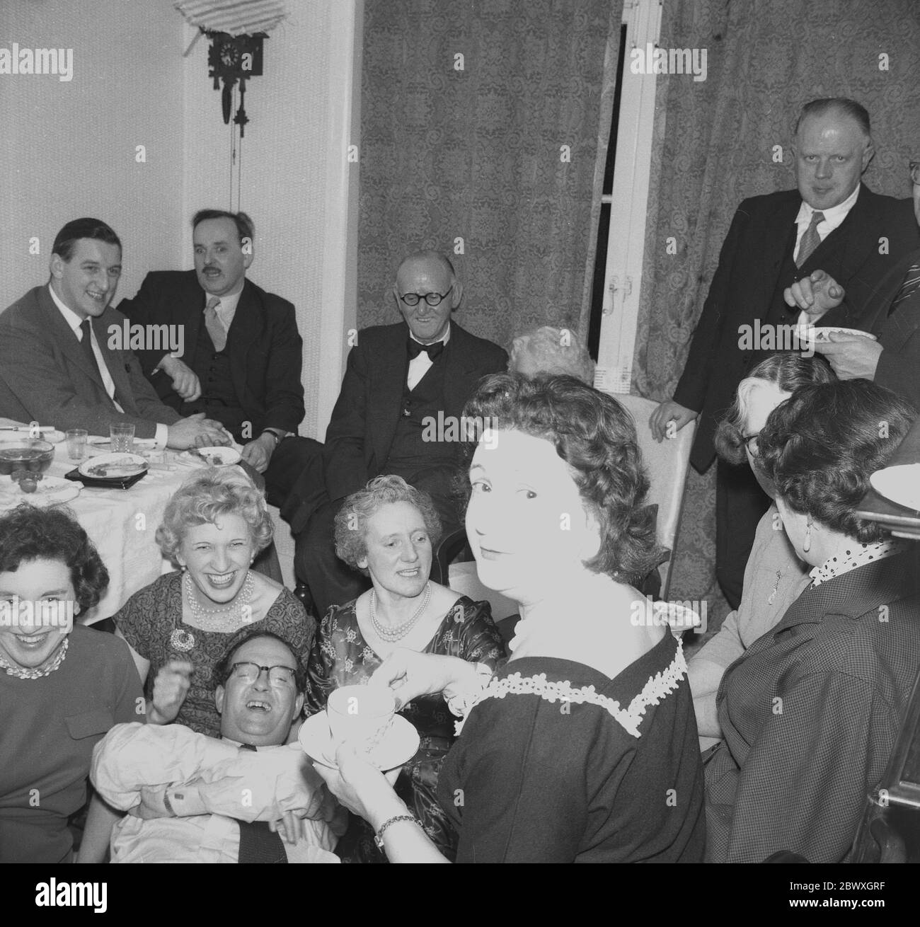 Group of mature ladies Black and White Stock Photos & Images Alamy