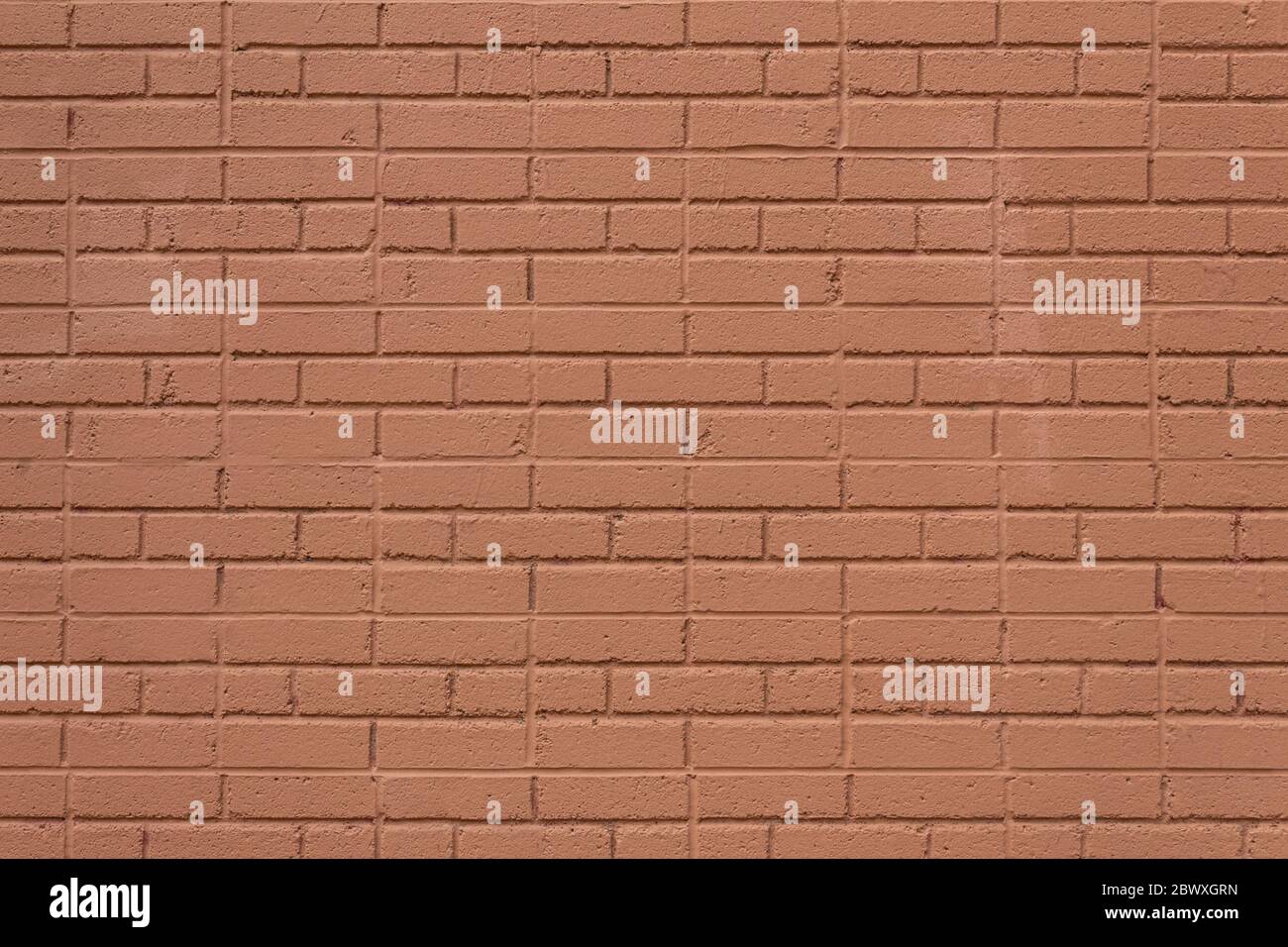 Brown Painted Brick Wall In Runnning Bond And Jack Bond Patterns   Brown Painted Brick Wall In Runnning Bond And Jack Bond Patterns Bbackground With Creative Copy Space Horizontal Aspect 2BWXGRN 