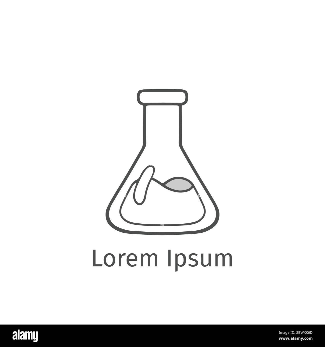 flask science icon. vector illustration Stock Vector Image & Art Alamy