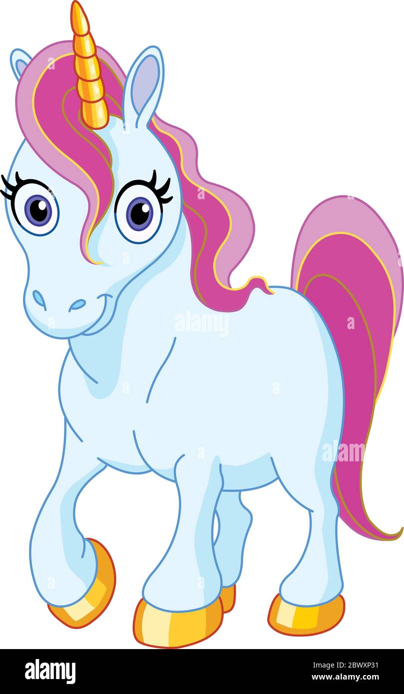 Cute unicorn Stock Vector