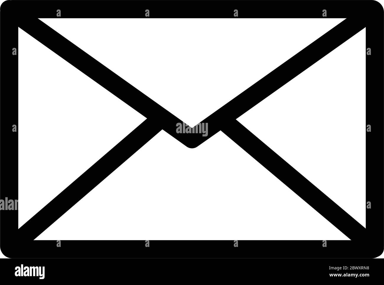Email symbol Black and White Stock Photos & Images - Alamy
