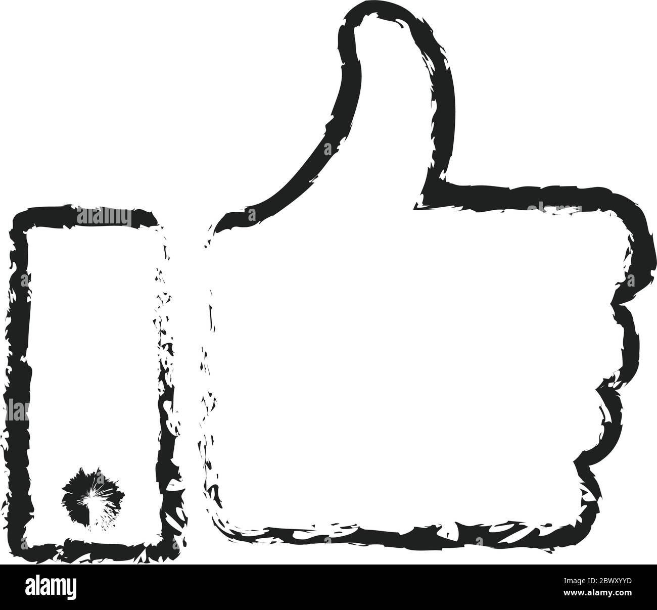 Line sketch hand drawn icon vector illustration isolated on white Stock ...
