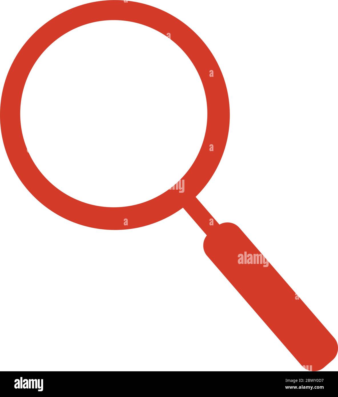 Magnifying glass with coins isolated over white Vector Image