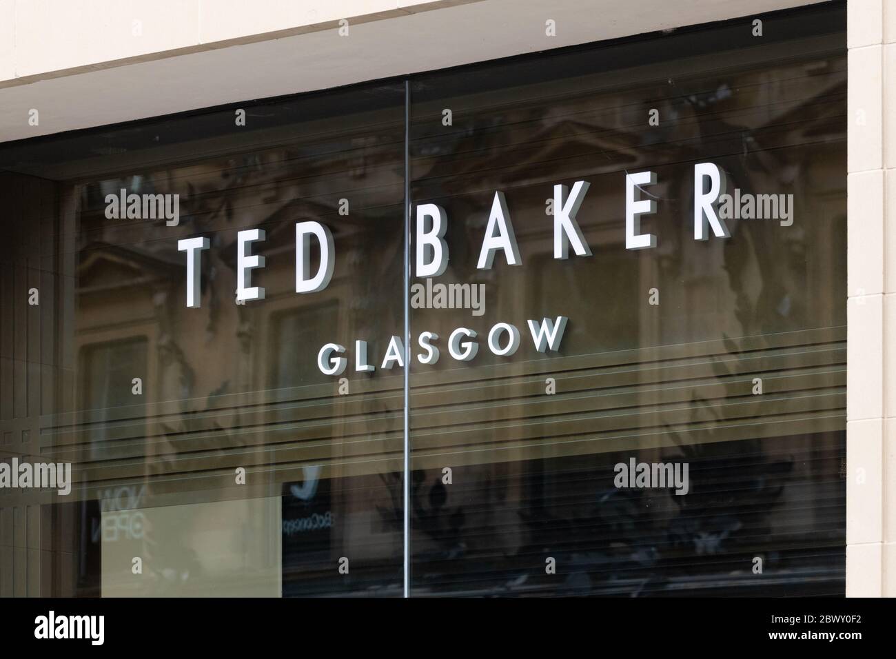 Ted Baker store, Glasgow, Scotland, UK Stock Photo