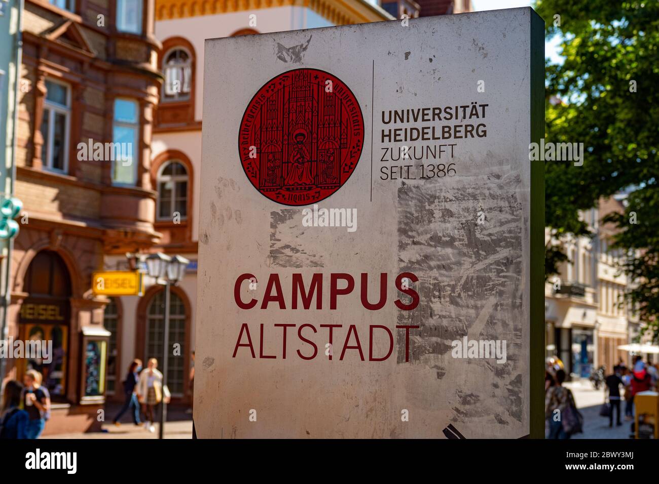 Heidelberg University Campus Altstadt HEIDELBERG, GERMANY MAY 28