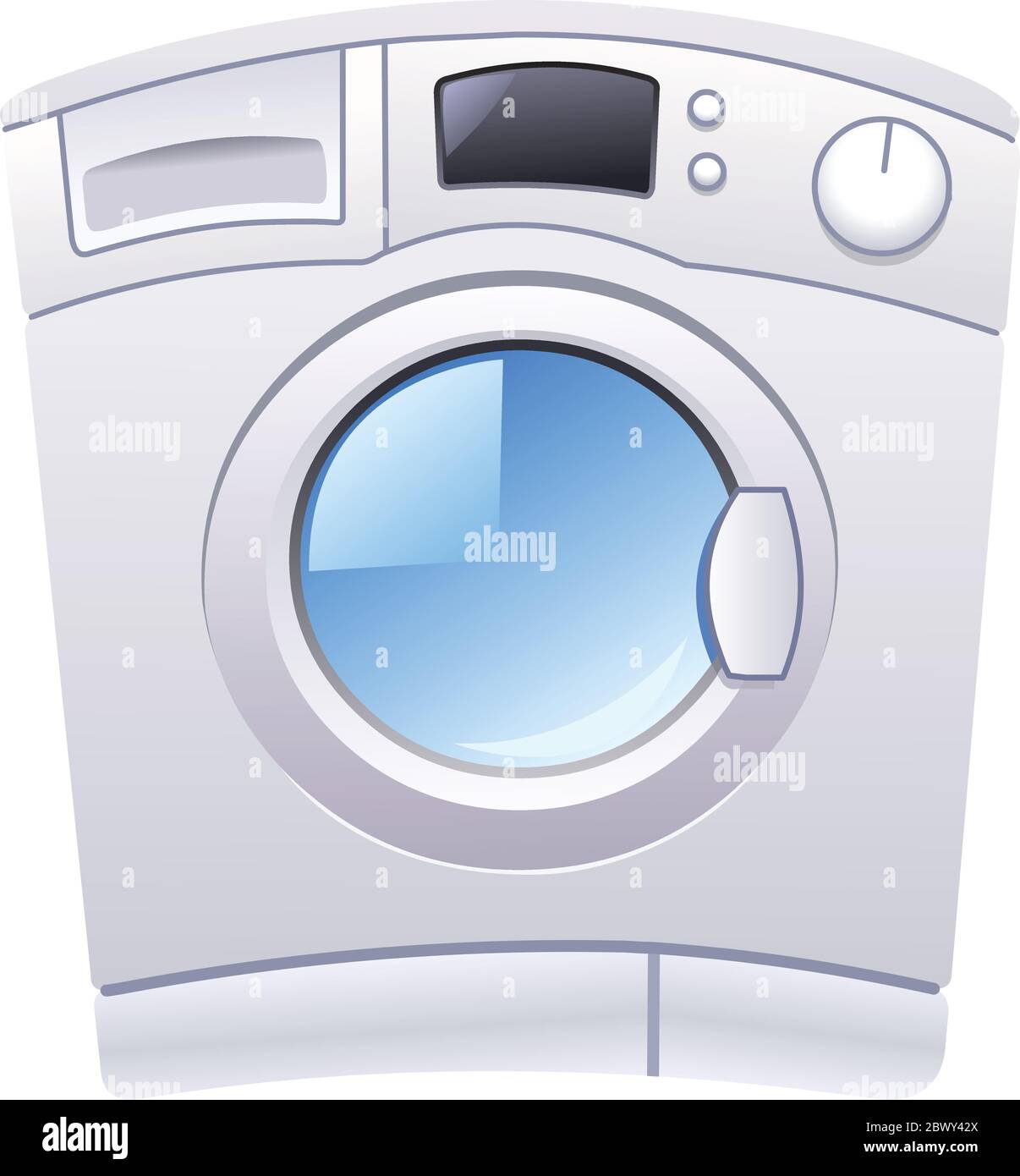 Washing machine Stock Vector