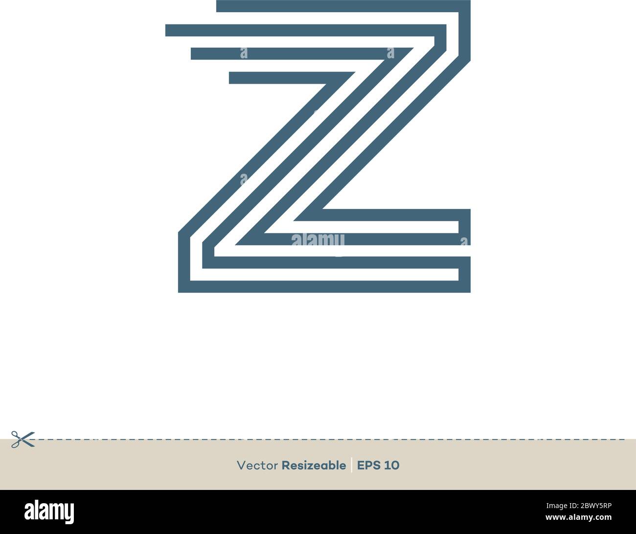 Letter z logo hi-res stock photography and images - Alamy