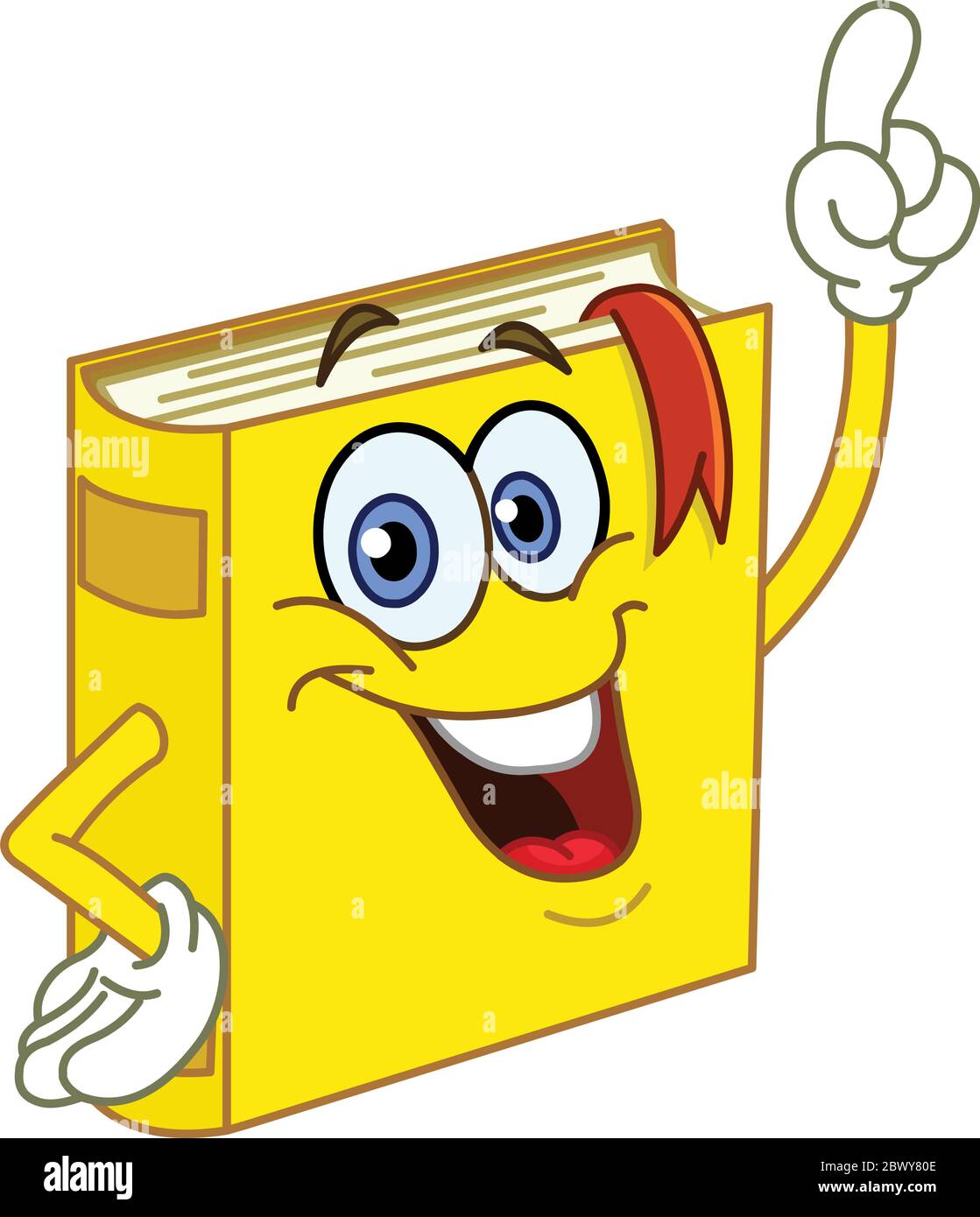 Book cartoon hi-res stock photography and images - Alamy