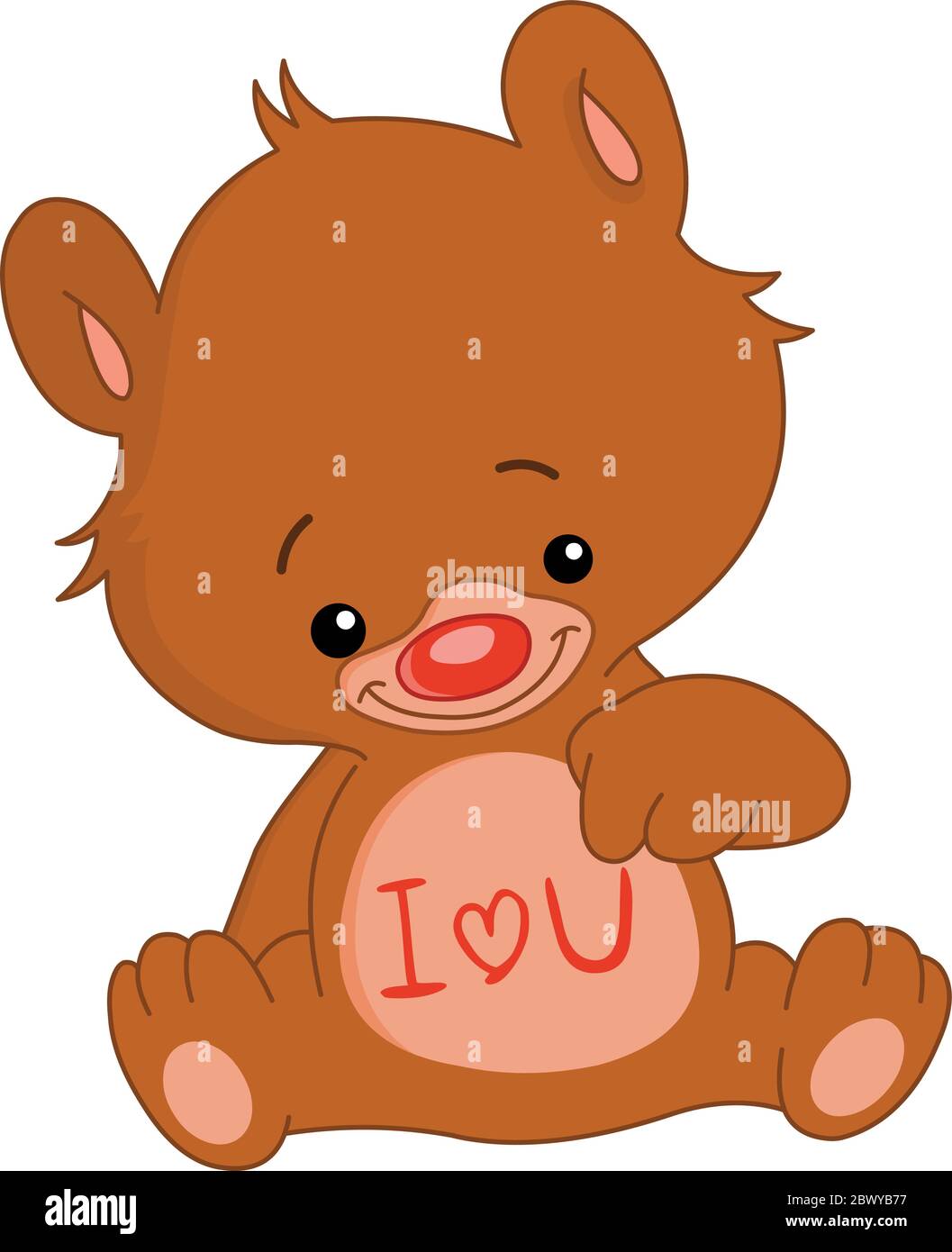 Cute Bear With I Love You On His Belly Stock Vector Image Art Alamy Cute Bear With I Love You On His Belly Stock Vector Image Art Alamy