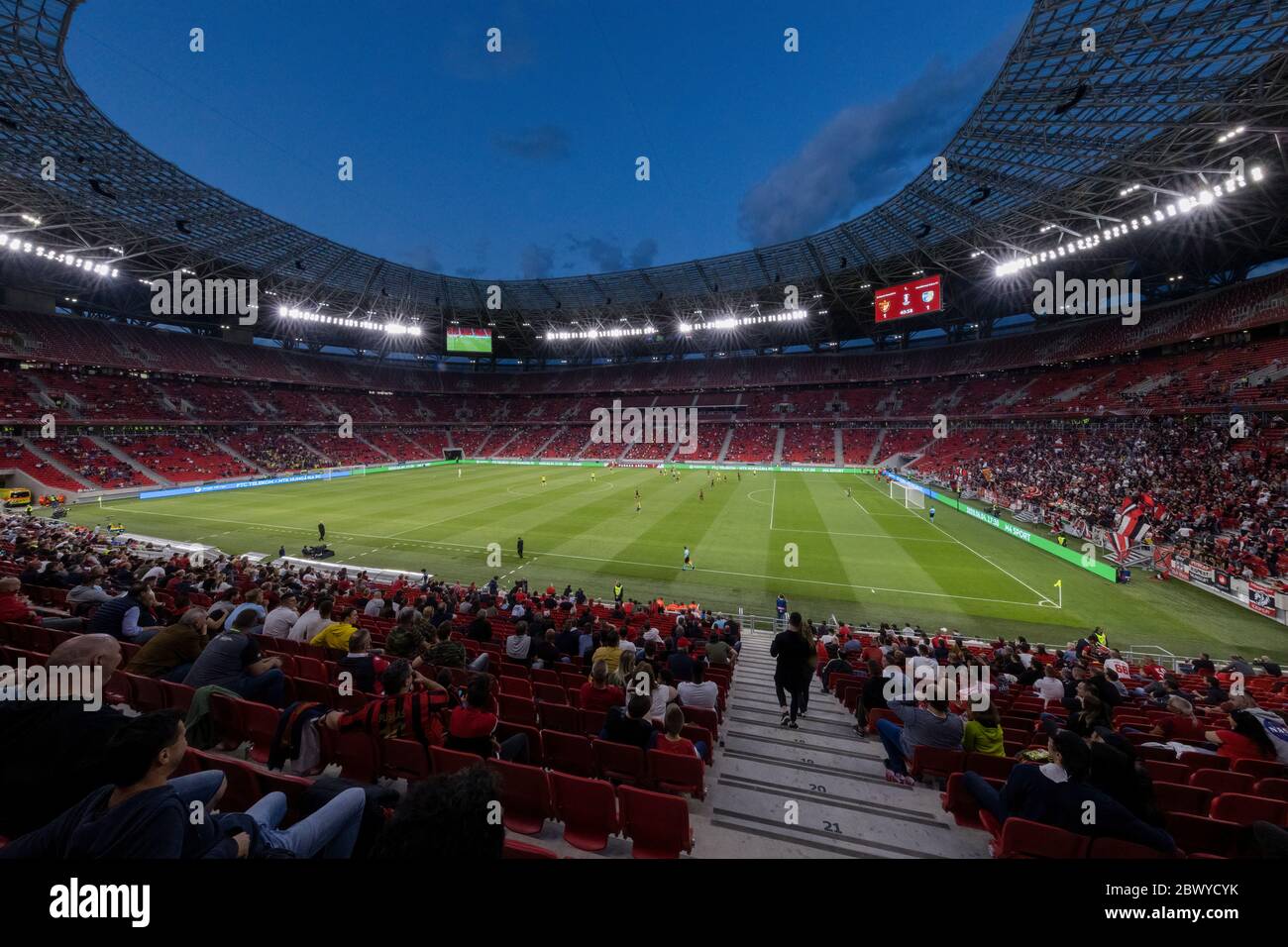 Budapest Hungary June 3 General View Of The Stadium During The Hungarian Cup Final Match Between