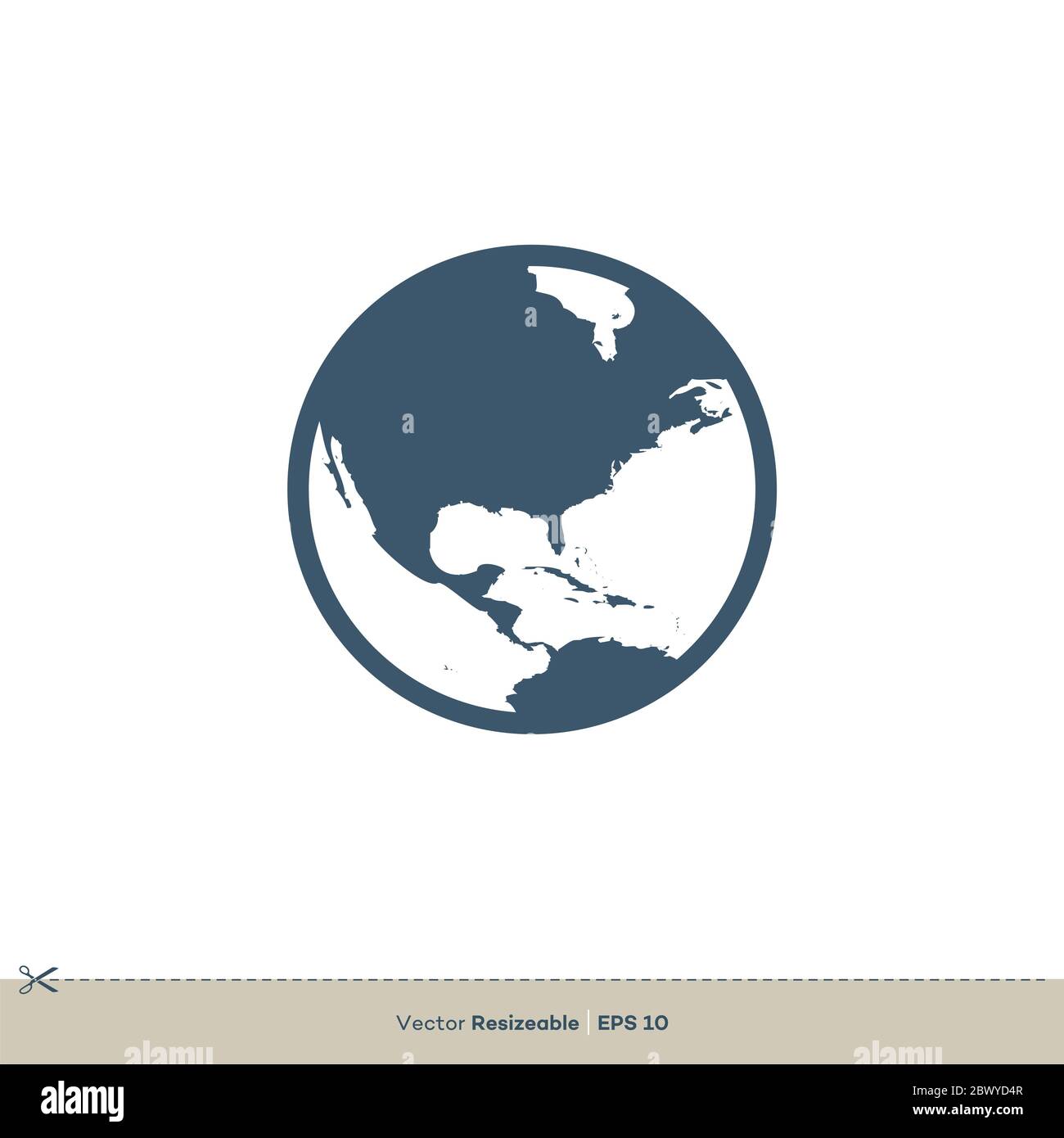 Globe Earth Vector Logo Template Illustration Design. Vector EPS 10 ...