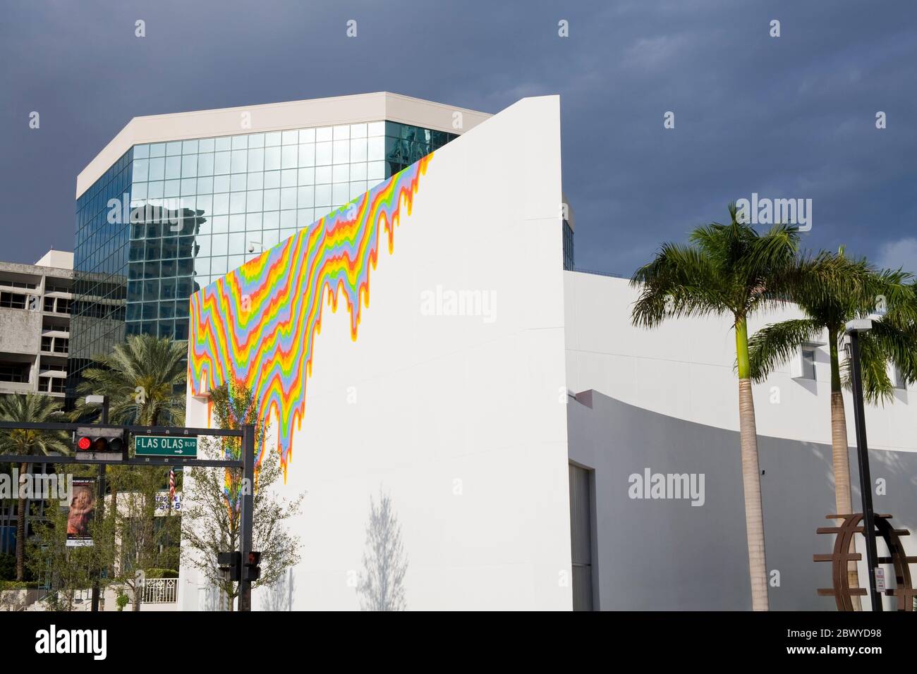 Museum of Art, Fort Lauderdale, Broward County, Florida, USA Stock