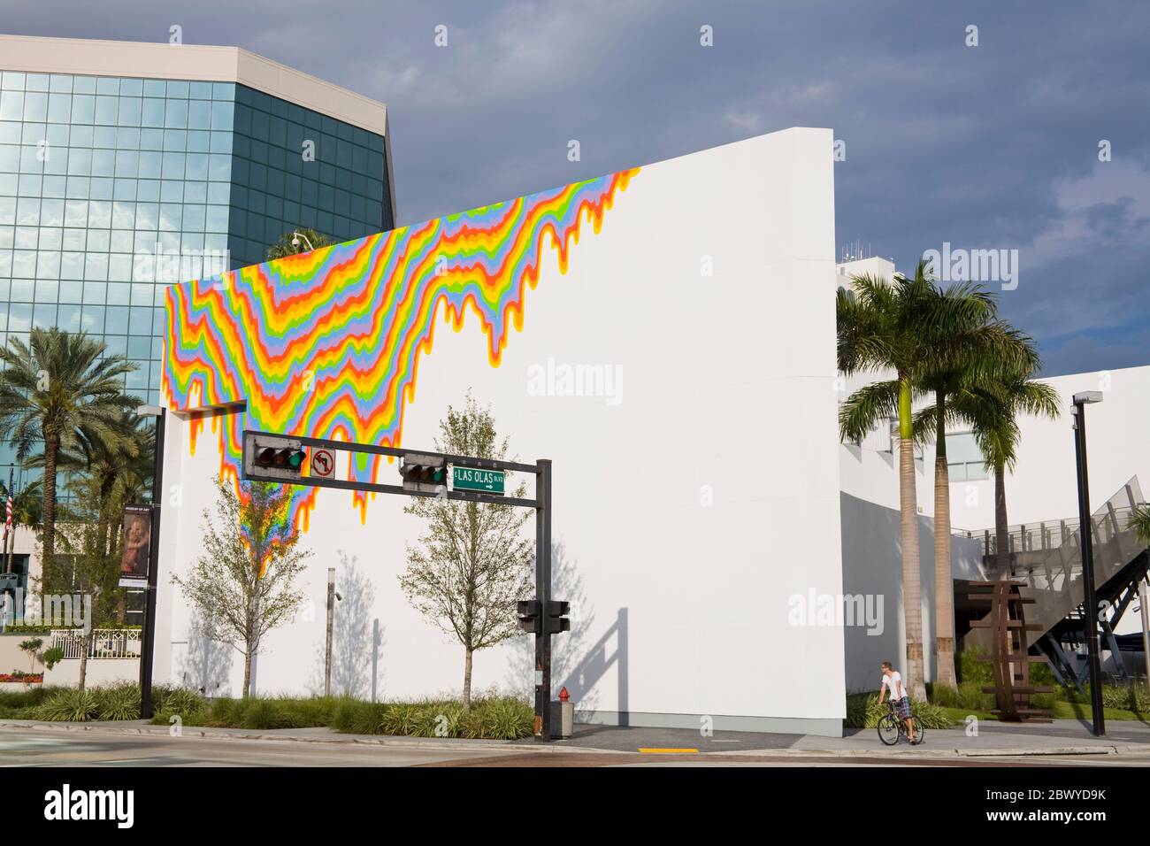 Museum of Art, Fort Lauderdale, Broward County, Florida, USA Stock