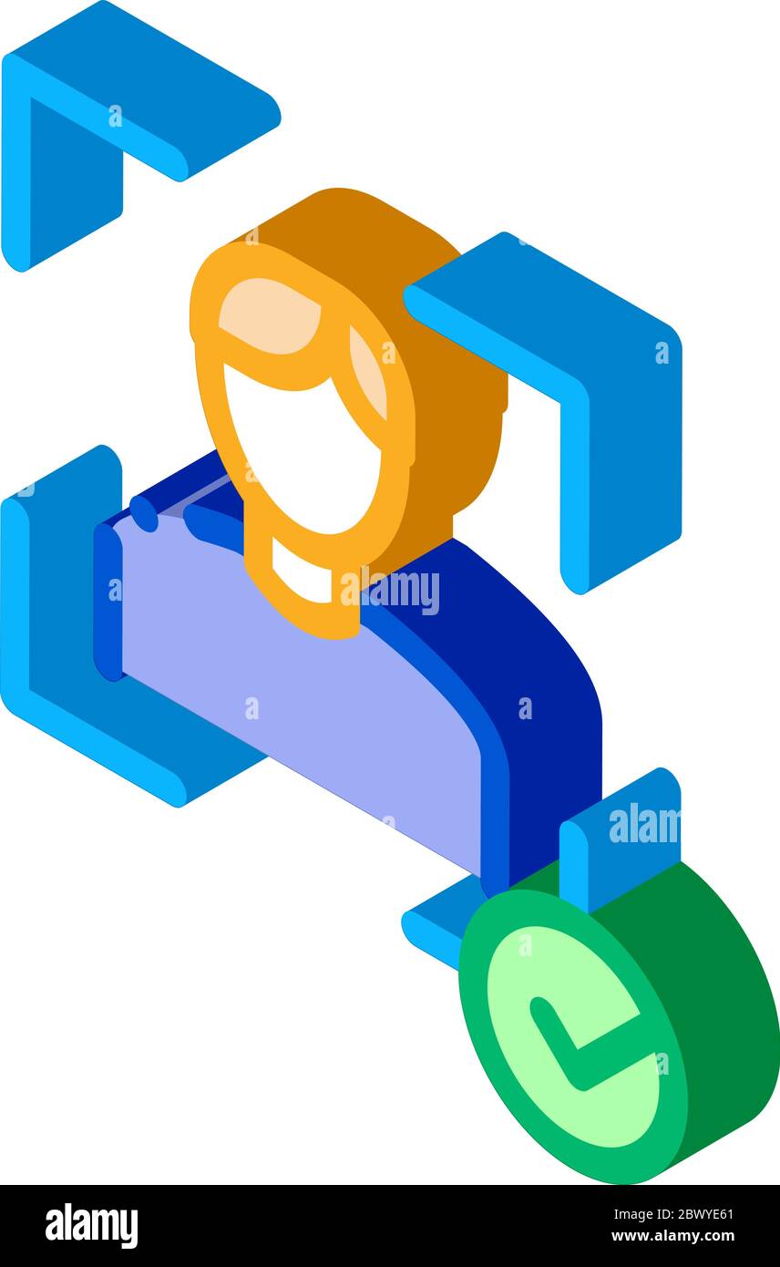 Man Winner Human Talent isometric icon vector illustration Stock Vector ...