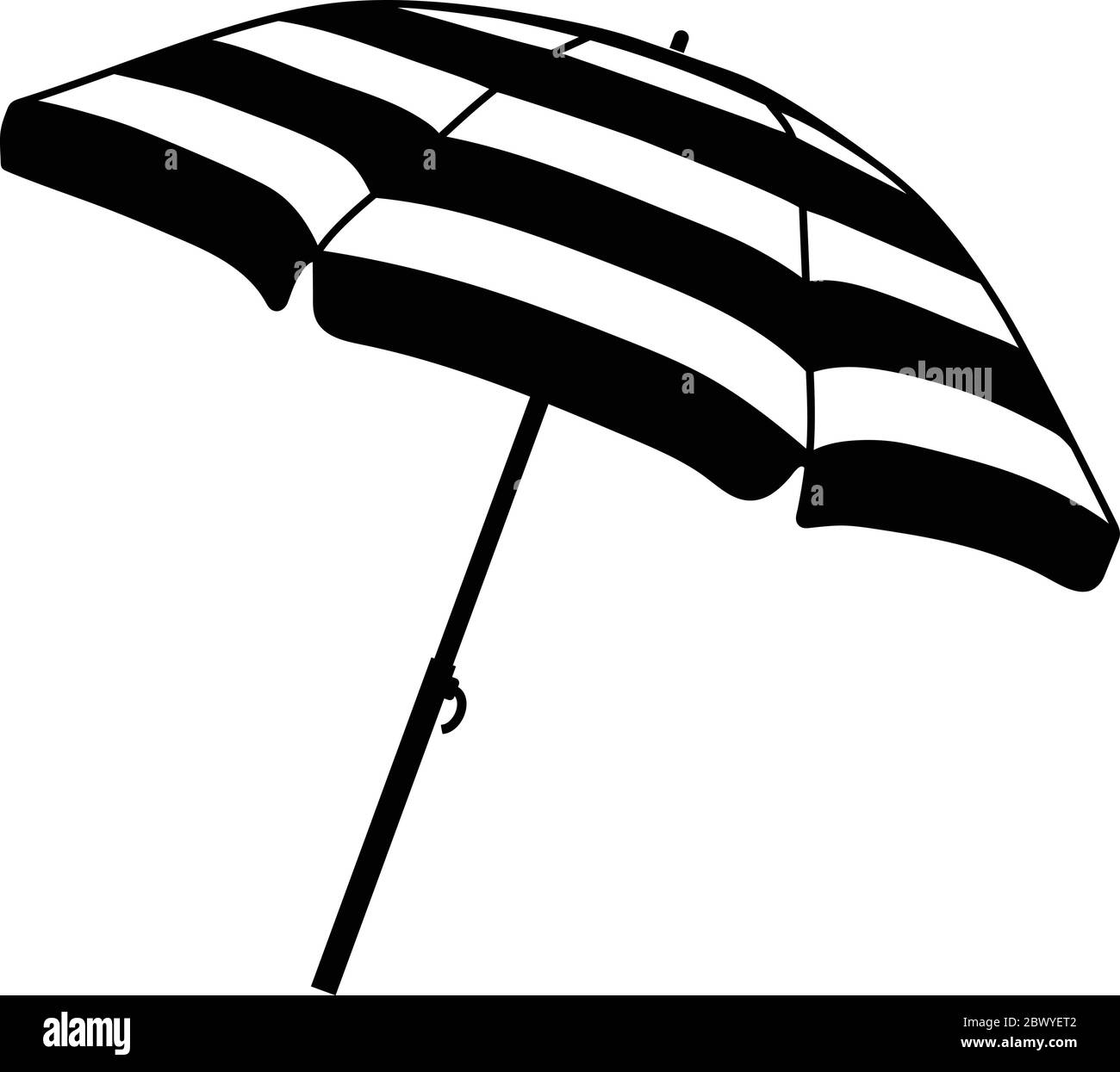 Beach umbrella glyph icon, travel and parasol, sun umbrella sign vector  graphics Stock Vector Image & Art - Alamy