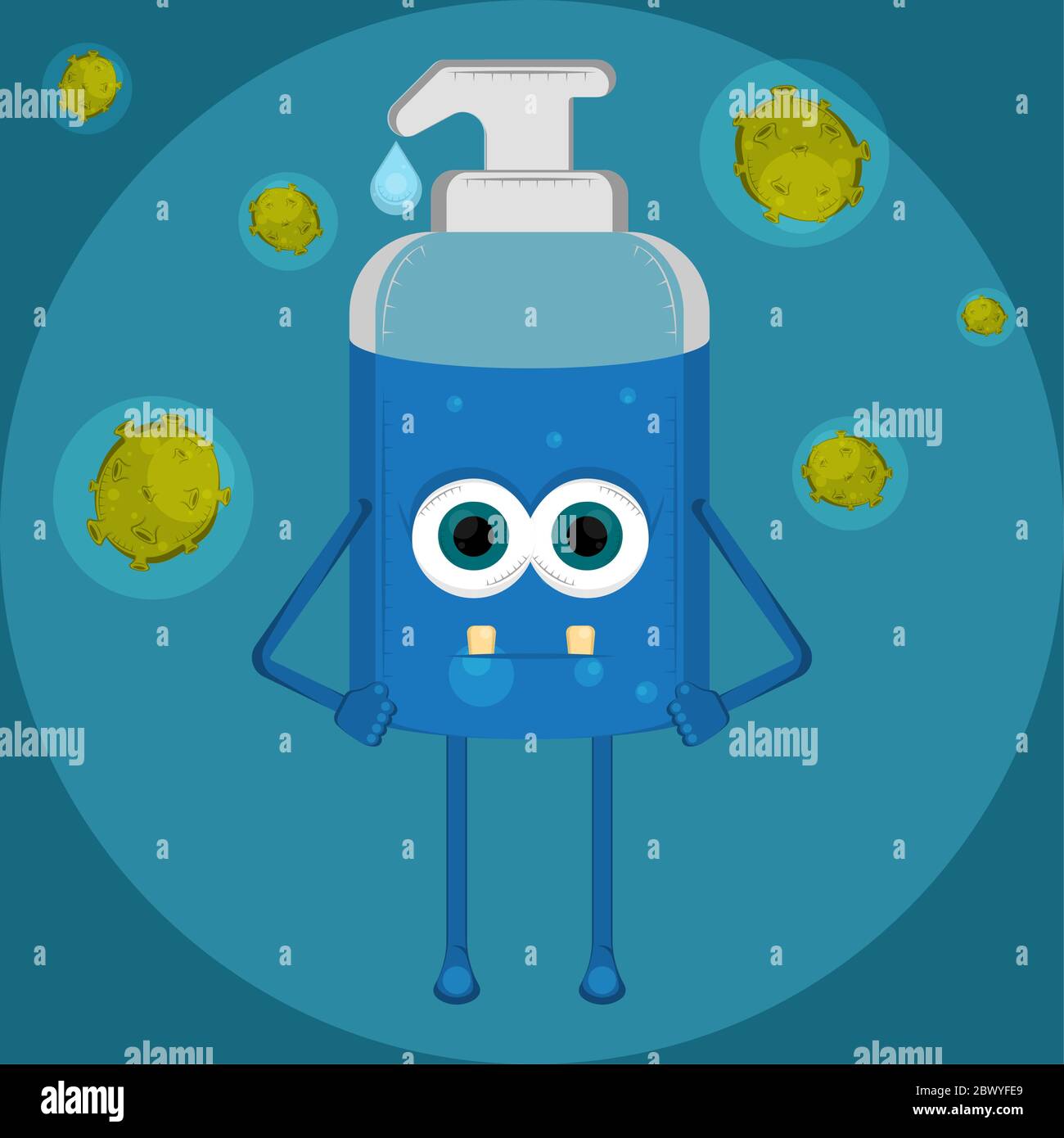 Cartoon of a soap bottle Stock Vector Image & Art Alamy