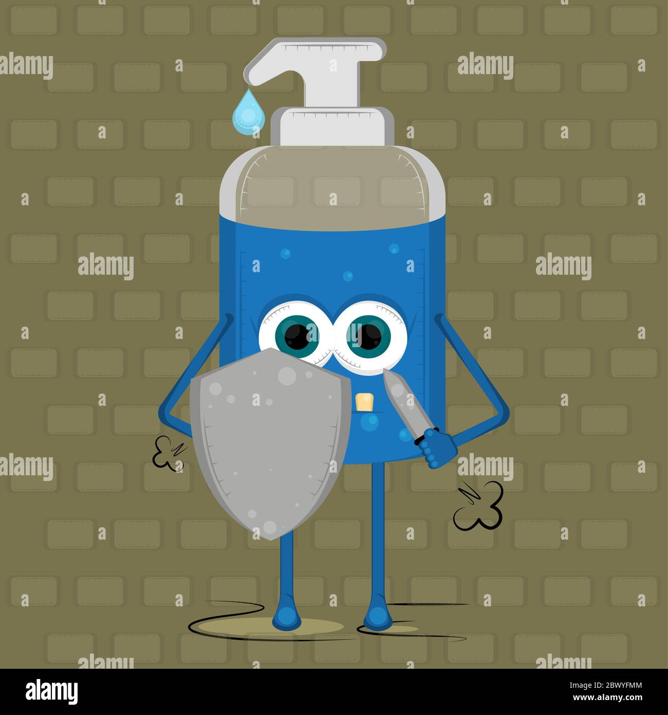 Cartoon of a soap bottle Stock Vector Image & Art Alamy