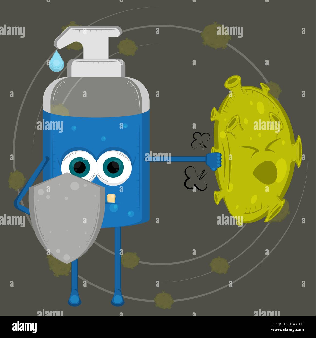 Cartoon of a soap bottle Stock Vector Image & Art Alamy