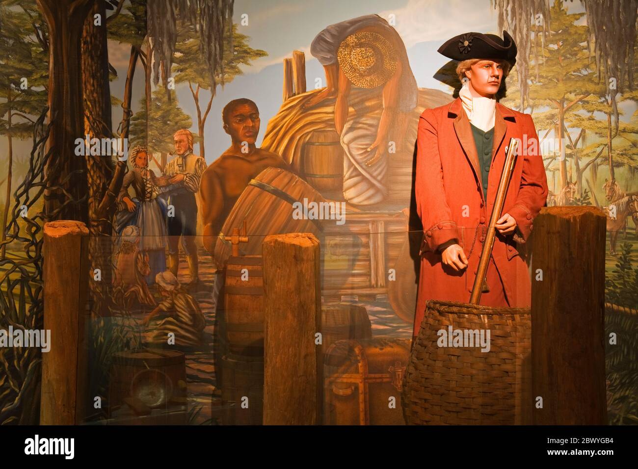 History Exhibit, Museum Of Science & History, Jacksonville, Florida