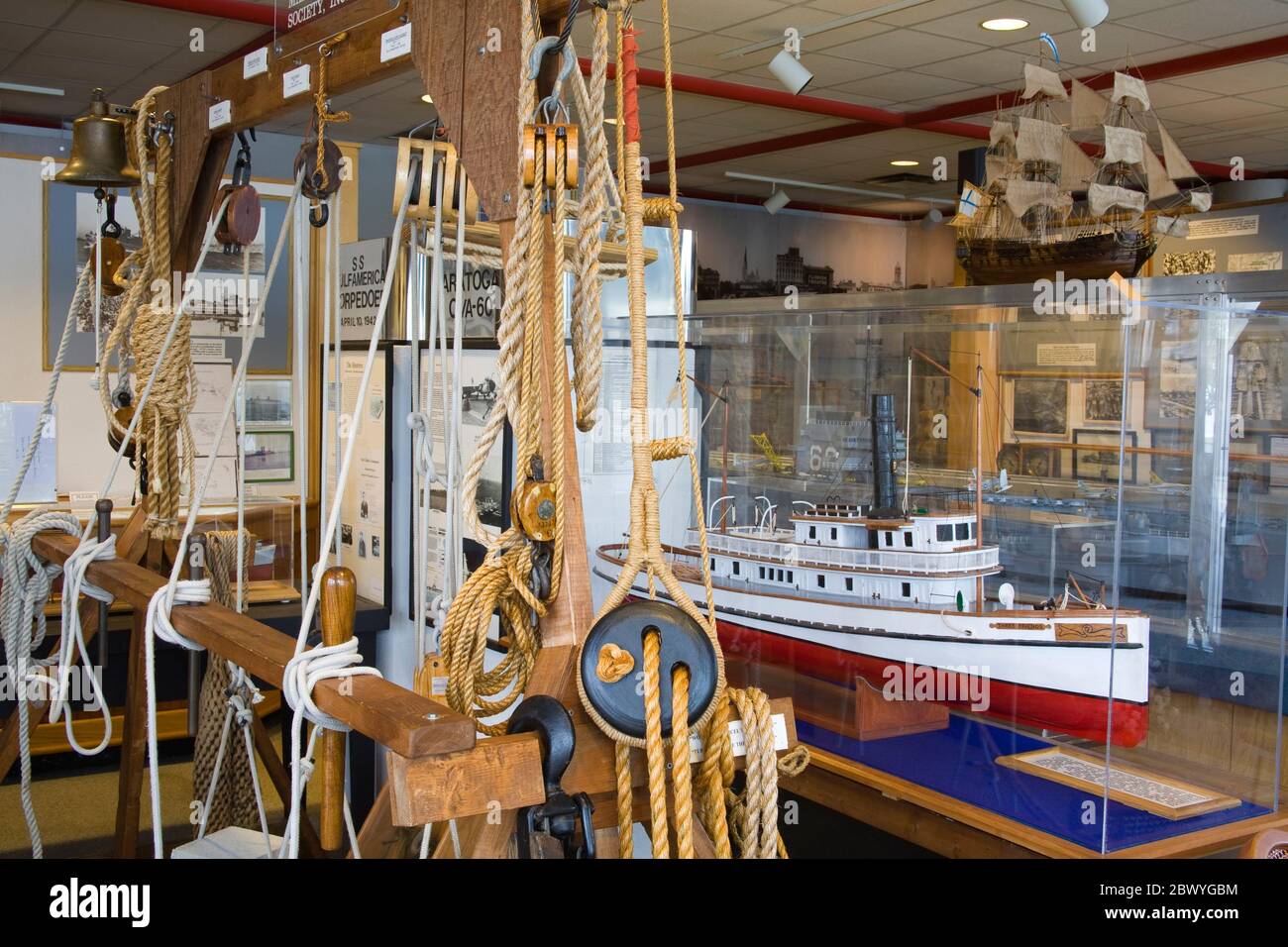 Maritime Museum, Jacksonville, Florida, USA Stock Photo