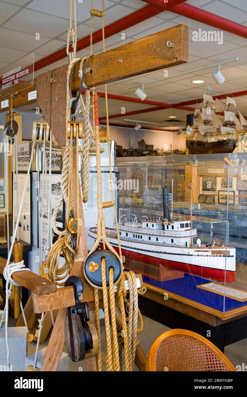 Maritime Museum, Jacksonville, Florida, USA Stock Photo