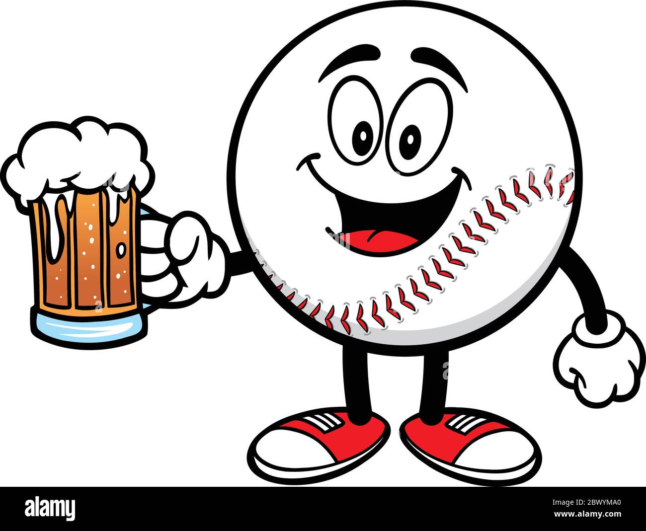 Beer League Softball Logo