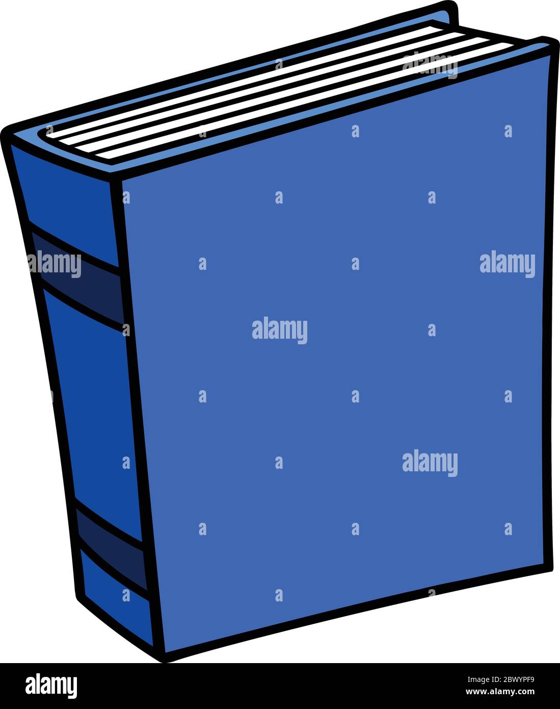Blue Book Icon An Illustration of a Blue Book Icon Stock Vector Image