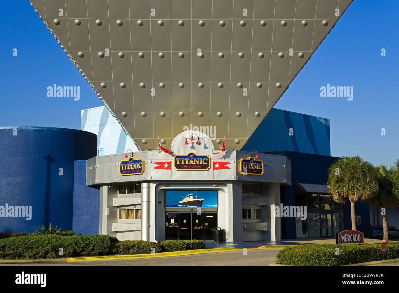 Titanic Experience, International Drive, Orlando, Florida, USA Stock Photo
