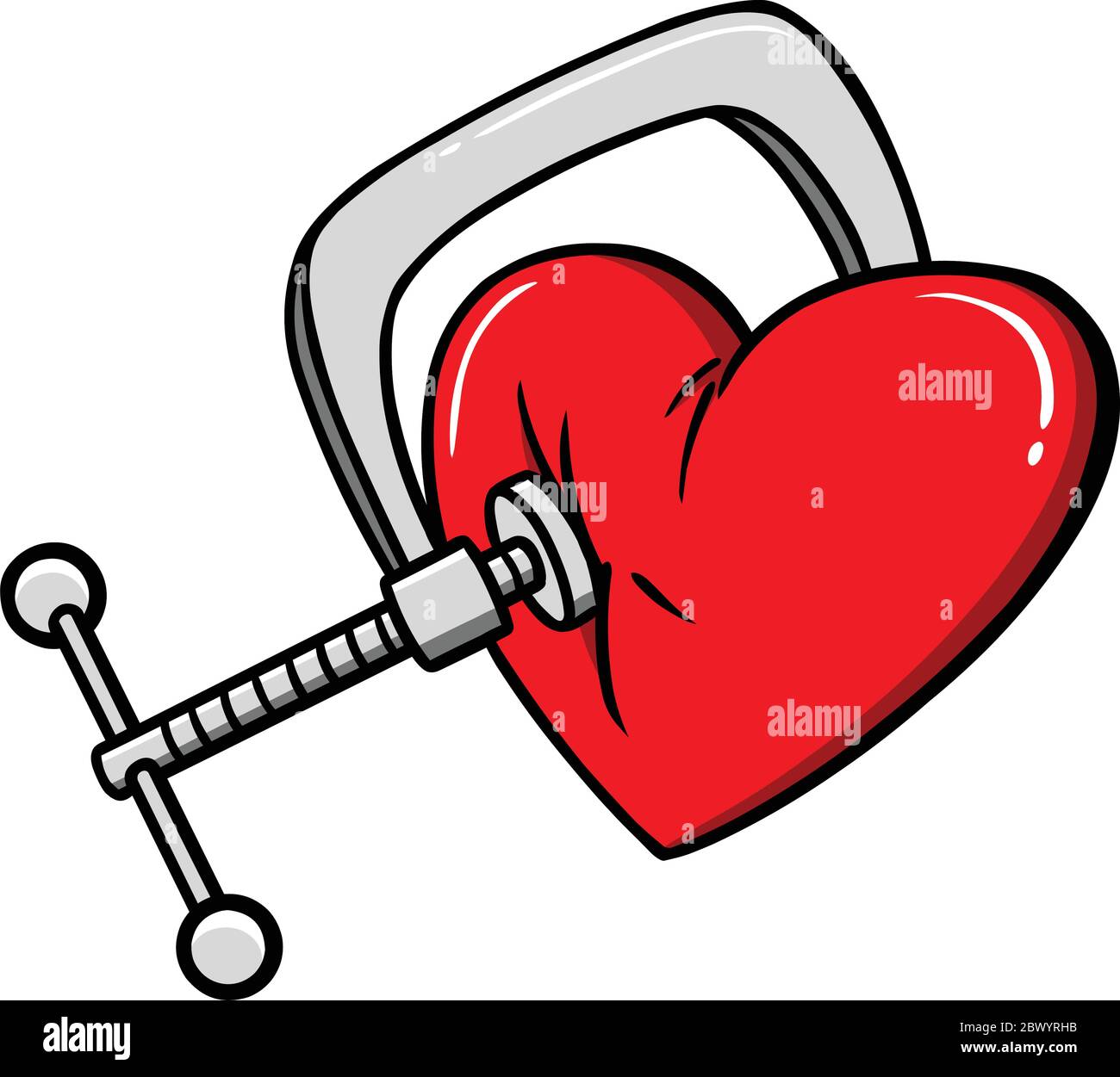 Chest Pain An Illustration of Chest Pain Stock Vector Image & Art Alamy