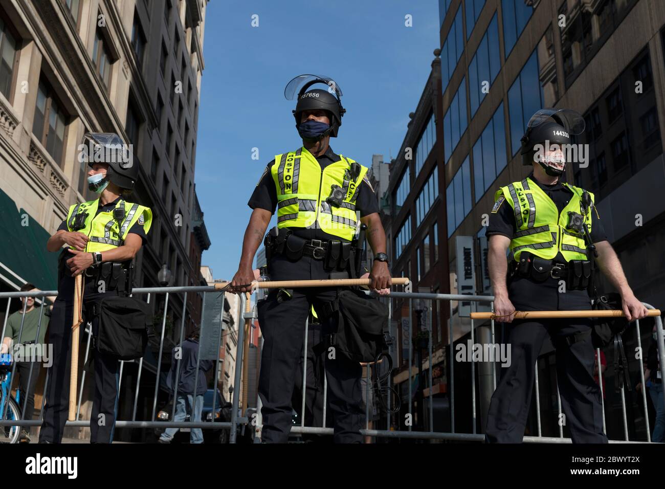 People protest against police brutality following the death of George ...