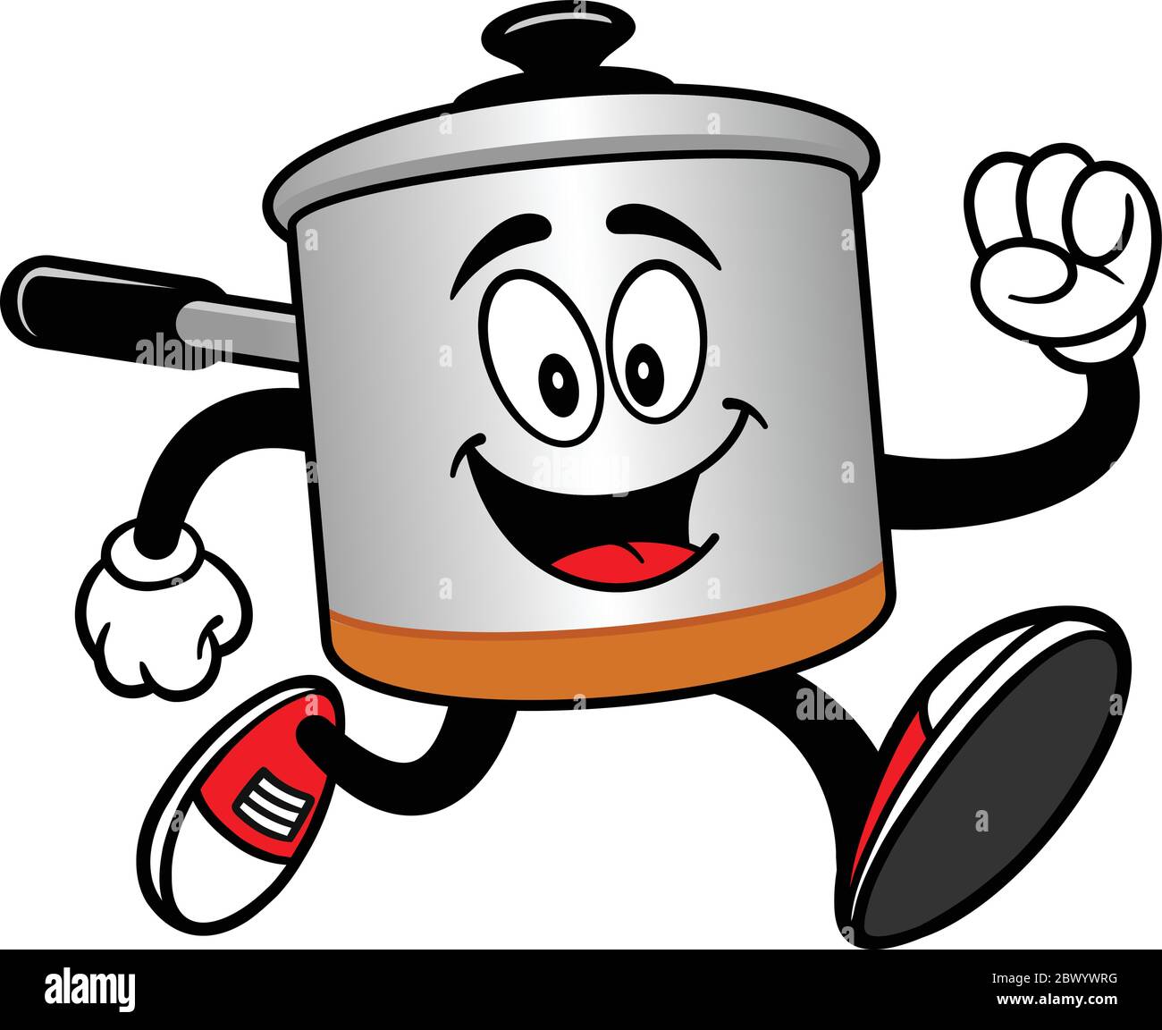 https://c8.alamy.com/comp/2BWYWRG/cooking-pot-run-a-cartoon-illustration-of-a-cooking-pot-running-2BWYWRG.jpg