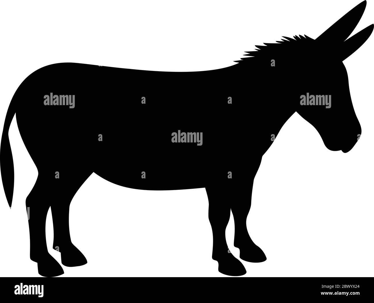 Donkey logo hi-res stock photography and images - Alamy