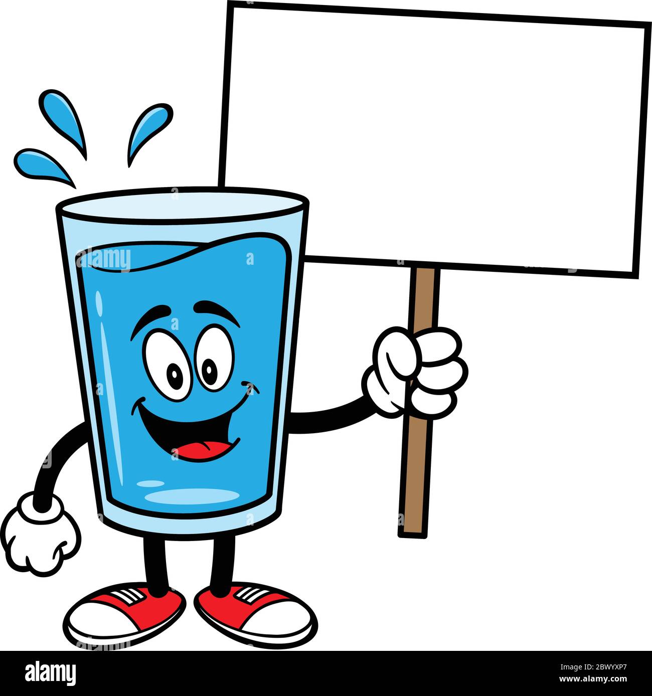 Cartoon Cup Glass Water Vector Cut Out Stock Images Pictures Page 3 Alamy