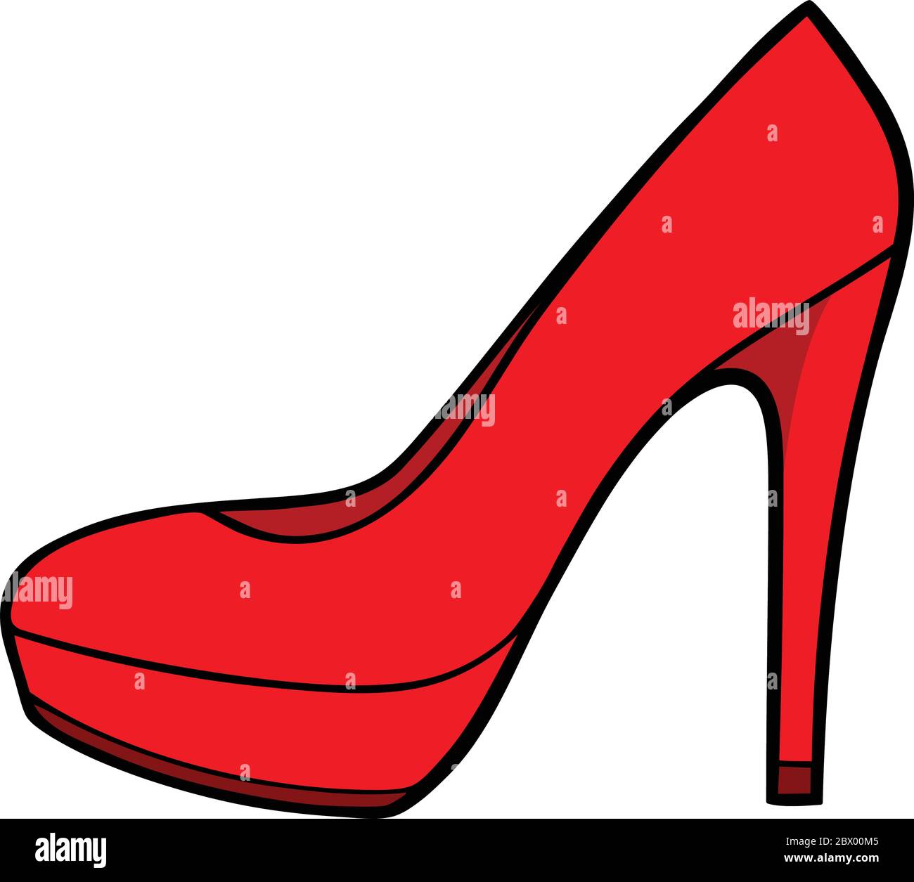 High Heels- An Illustration of High Heels Stock Vector Image & Art - Alamy