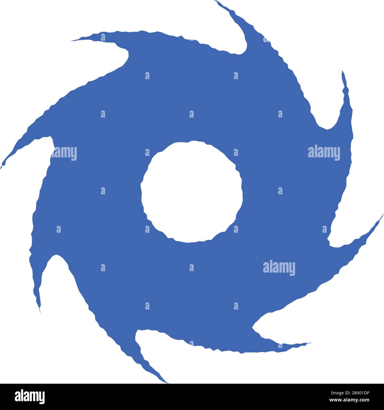 Hurricane Icon- An Illustration of a Hurricane Icon Stock Vector Image ...