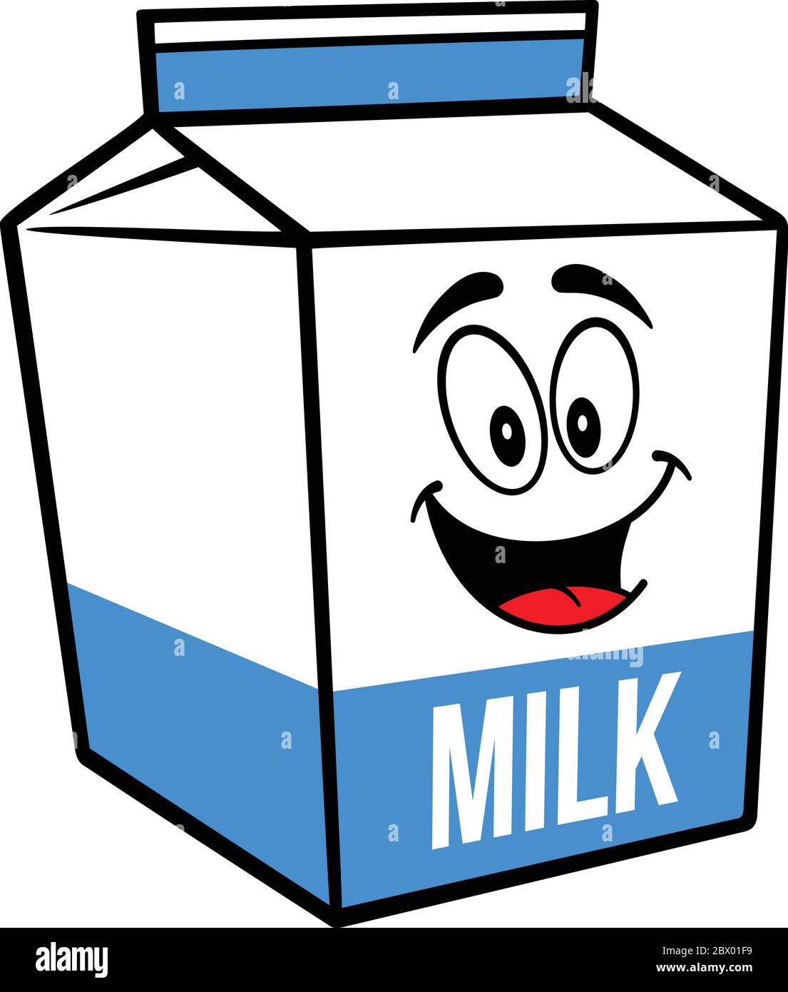 Milk Carton Mascot - A cartoon illustration of a Milk Carton Mascot Stock  Vector Image & Art - Alamy