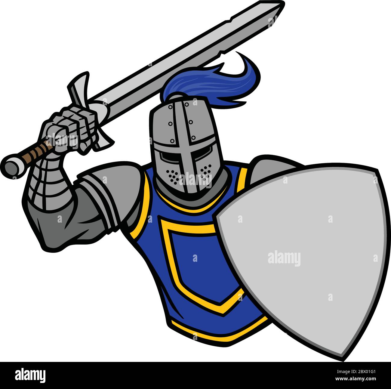 Knight Attack- An Illustration of a Knight Attack Stock Vector Image & Art  - Alamy