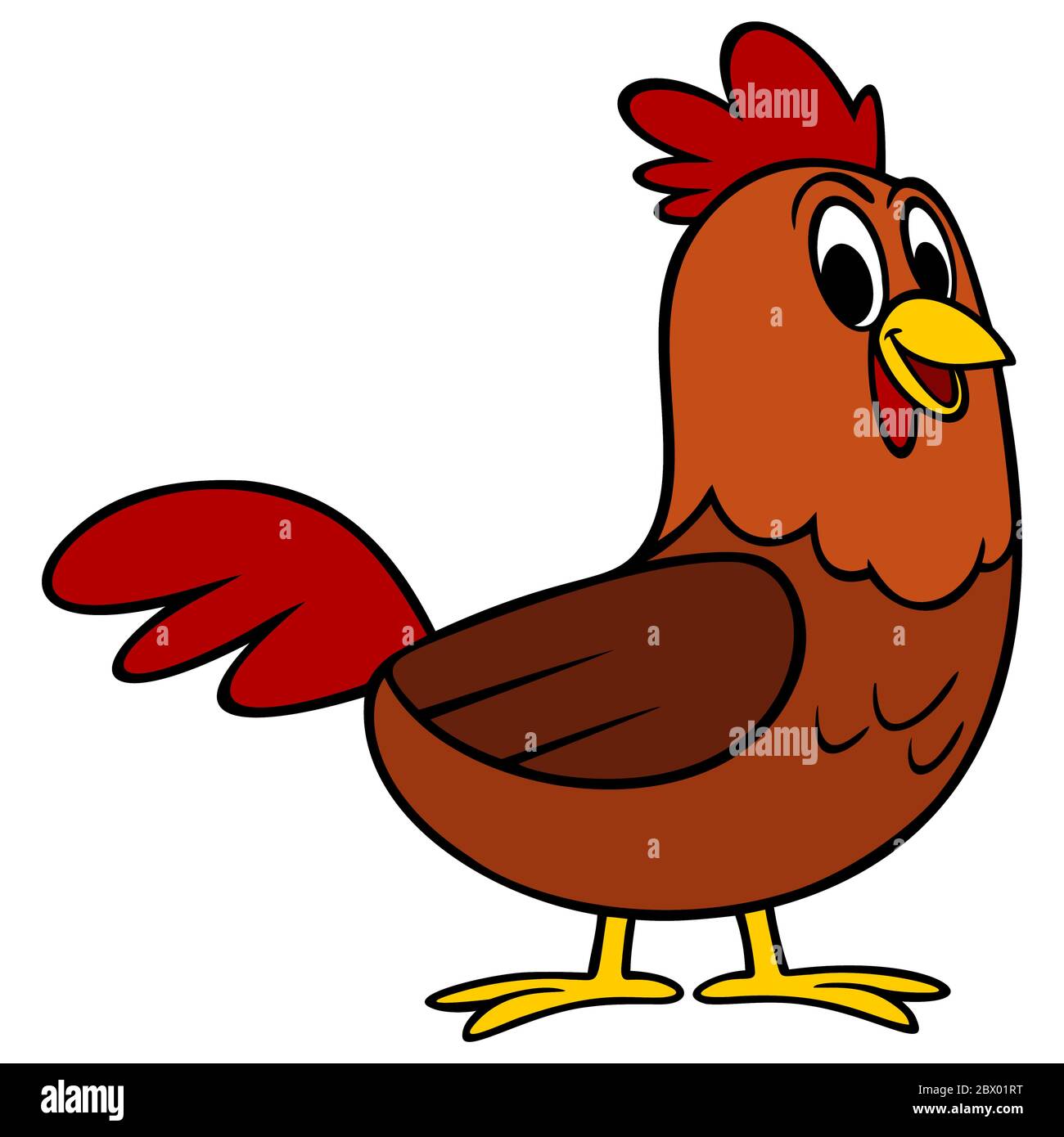 Hen- A Cartoon Illustration of a Hen Stock Vector Image & Art - Alamy Hen- A Cartoon Illustration of a Hen Stock Vector Image & Art - Alamy
