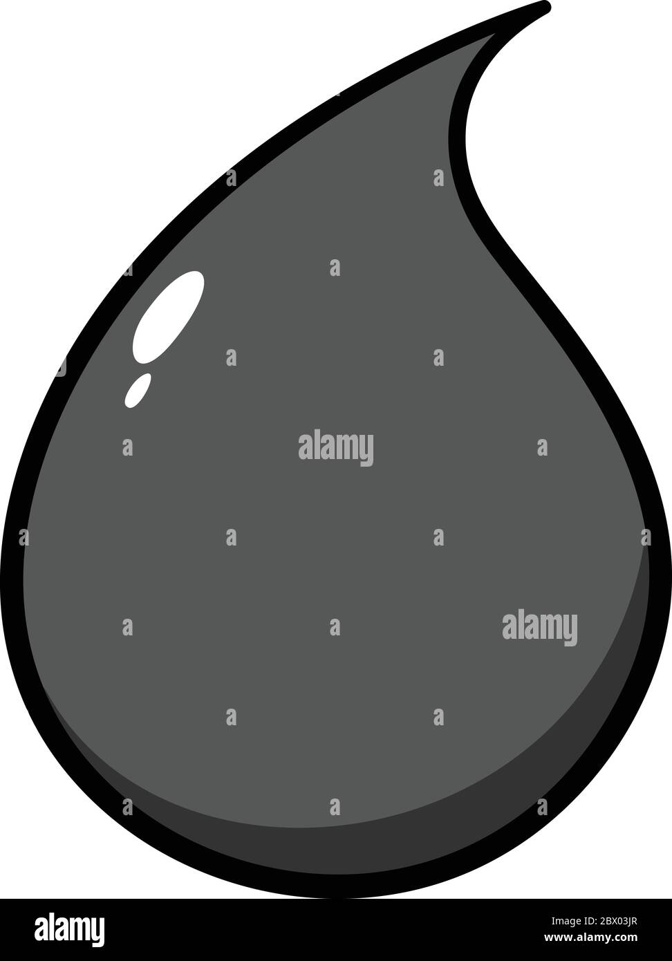 Oil Drop An Illustration of an Oil Drop Stock Vector Image & Art Alamy